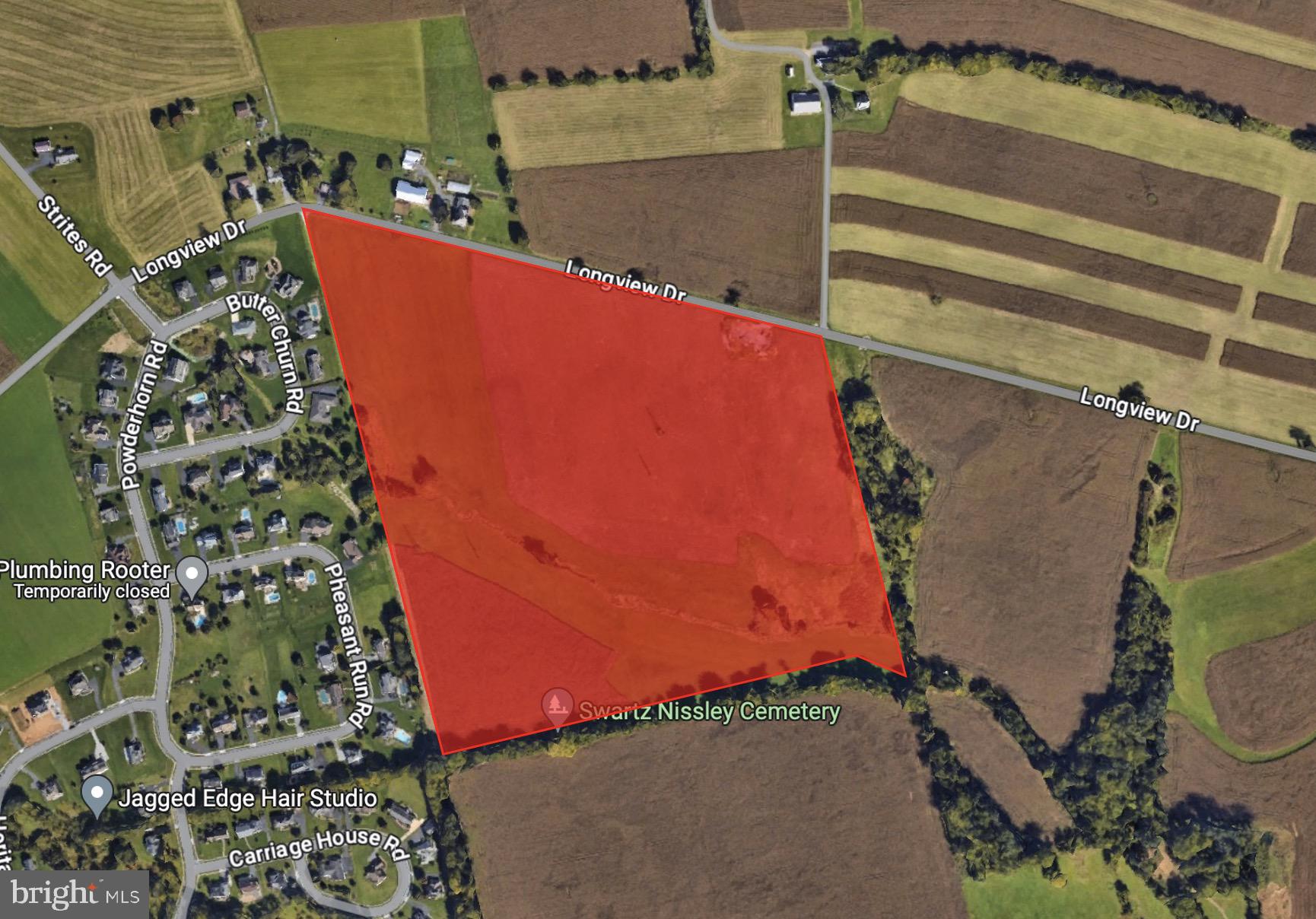 Great opportunity for Residential Development in Lower Swatara Township. Tract borders single family development, Old Reliance Farms, to the west. Preliminary plan showing 222 units. 250 EDUs have been reserved for tract. TND (Traditional Neighborhood Development) has been approved for site via special exception