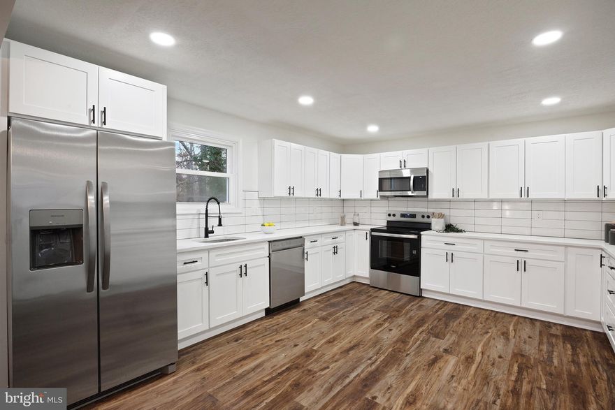 Come and see this gorgeous 2 Level Ranch style home with a fully finished basement. The updated interior showcases contemporary finishes and a thoughtful layout that maximizes both style and functionality. The custom kitchen with quartz countertops, and stainless-steel appliances offers maximum versatility and functionality. Complete with open floor plan and modern finishes that will wow you the minute you walk through the door. The bathroom has been tastefully refreshed adding modern elegance to this classic home. Freshly painted, new carpet and flooring throughout. Keep your autos clean and dry in the oversized 2 Auto carport.  Enjoy fun times in fenced backyard area, great for entertaining, grilling, and relaxing. Close to restaurants and shopping adding convenience to major routes,. Schedule to see this amazing home today!!
HVAC is on order including  it pumped to the basement (currently no duct work to the basement, that will be fixed)