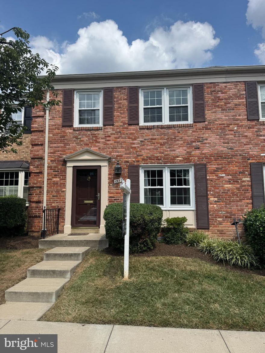 Beautifully 3 bedroom 2 full and 2 half bath, completely renovated Classic Georgetown Style townhome in the highly sought after Stoneleigh of Mclean.  Serene walking paths, mature landscaping. Updated recently with all new baths, an open kitchen concept with a dining room, featuring a new kitchen, cabinets, lighting, and countertops that open to a peninsula counter.  Stainless appliances with range cooking, an undermount sink, upgraded cabinetry, and a pantry with beautiful white marble counters.  The master bathroom has been completely remodeled, including a beautiful walk-in glass shower, new vanity lights, and custom linen tiles, well-appointed finishes throughout. Additional bedrooms are generously sized and share the second fully renovated full bath. Your clients will enjoy the gorgeous tiled patio and fenced backyard. Nicely finished basement with lots of ample storage in the laundry area with shelving. Views from the back-yard through French doors from the dining and living room, which will offer enjoyment, entertaining, and peaceful surroundings.