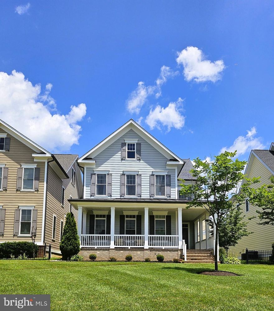 Welcome to 11540 Iager Blvd, a stunning Bozzuto Sage model situated in the heart of Maple Lawn’s prestigious Garden District. Built in 2017, this energy-efficient masterpiece offers over 5,000 sq. ft. of sophisticated living space across four finished levels.

The main level features a chef-inspired kitchen adorned with quartz and slate countertops, a 5-burner cooktop, and a grand center island that seamlessly transitions into a sun-drenched living area. Retreat through full-wall sliders to your private deck, or enjoy the versatile upper-level loft. This home is a leader in sustainability, equipped with geothermal HVAC, pre-wired solar, and a dedicated EV charger.

Luxury meets functionality with five spacious bedrooms, each featuring a private ensuite bath. The primary suite serves as a true sanctuary with dual walk-in closets and a spa-like bath with a freestanding tub. Complete with a fully finished basement, main-level study, and a charming front porch overlooking pristine green space, this home offers the ultimate Maple Lawn lifestyle.