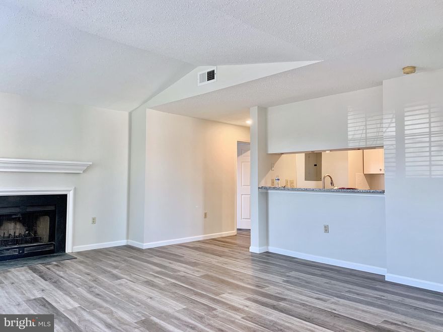 Newly renovated! Top floor large 2 bedroom 2 bath unit in Westmaren community Ashburn, Unit is filled with natural light. Fresh paint, New floor, New cabinets, New granite counter top. Newly renovated bathrooms. Wood burning fireplace. Extra storage room outside the unit. Plenty of parking. Great location! Walk to the shops, park and ride lot. Available for immediate move in. No pets. Apply online: https://apply.link/2IkDDFO