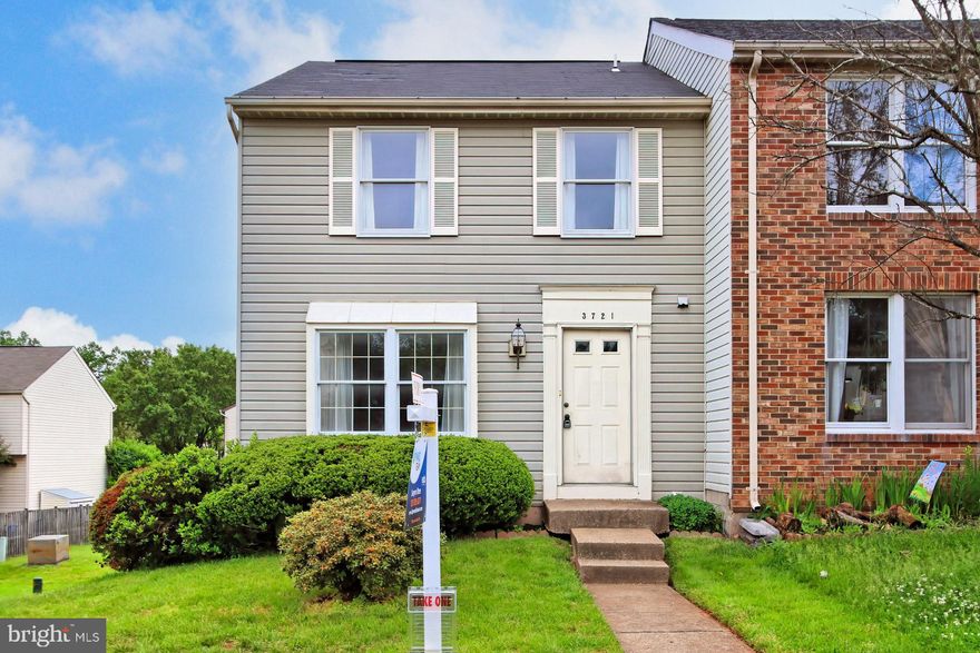 Sunny, END unit townhome located in the sought-after Chantilly High School pyramid! Amazing opportunity for sweat equity/updates and priced accordingly! Upper level features 3-bedroom and 2 full baths!  Primary bedroom has an en suite bathroom & huge walk-in closet!  The main level features a spacious living room with a bright bay window, a separate dining room & a large half bathroom. The fully finished lower level features a level walk-out that leads to your own private fully fenced-in backyard that backs to green common area, a huge rec-room, ANOTHER half bathroom, & a large utility room that offers an opportunity for expansion or storage! The well-cared-for community amenities include a pool, two tennis courts, walking paths, two playgrounds, local community events and so much more! Fantastic location with easy access to several commuter routes, near Fairfax County Parkway, Route 50, the City of Fairfax, Reston, Dulles Toll Rd & just minutes to Dulles Airport. Close to restaurants, shopping, everything! Two assigned parking spaces. This home and community is worth seeing!