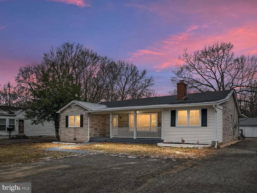 Welcome to 10 Prospect Ave in Indian Head, MD. This updated 4 bedroom, 2 bathroom rancher offers a great blend of comfort, space, and future potential. The home features an updated kitchen with new cabinets, quartz countertops, stainless steel appliances, and tile flooring, along with hardwood floors throughout.

Recent improvements include newer windows and doors, updated bathrooms, and a water filtration system. Situated on a quiet cul de sac with no through traffic, the property offers added privacy along with plenty of parking space.

The exterior truly sets this home apart. In addition to a separate structure, the existing garage space presents a strong opportunity for conversion into additional living area, in-law suite, or income producing space. 

Conveniently located near the Naval Support Facility, shopping, dining, and major commuter routes.