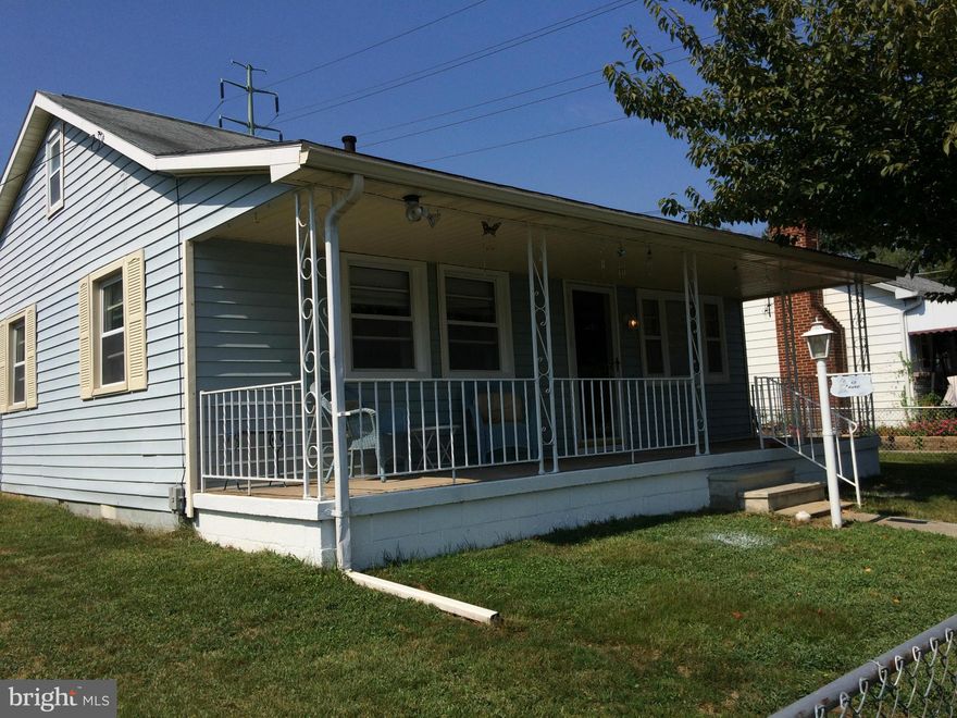 Cute rancher with some updates ready for your personal touches. Awesome front porch and great covered brick patio out back. Some new windows and some new flooring. 2 bedrooms with an extra room for office/den/sitting room.  Large laundry room off kitchen and 16 x 26 storage shed/work shop/man cave behind the house. Fixed staircase to attic. No thru street. Fully fenced yard. Off street parking