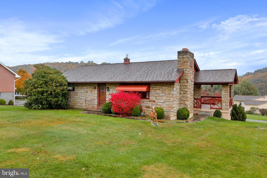 The rustic stone exterior of this beautiful rancher offers timeless appeal, while the spacious lot it sits on will have you desiring to move in immediately! This home has many warm and inviting features, including: hardwood floors throughout that have just been uncovered after many years, a cozy stone fireplace in the living room to warm you up this fall/winter, and a large recreational room in the basement that is waiting for your personal touches! Both bedrooms on the main level feature cedar wood closets -  a huge plus for your wardrobe! Just off of the dining area, the exterior offers a lovely covered porch to enjoy watching the sunset this fall, while being close enough to the kitchen to easily refill your coffee! You'll find ample room for storage and your car in the attached garage - which means no more parking out in the cold this winter! The backyard shed and long driveway finish off this beautiful lot which makes it hard to believe that you're so close to all of the amenities of the tri-state area! Schedule your showing today and see all of this for yourself!