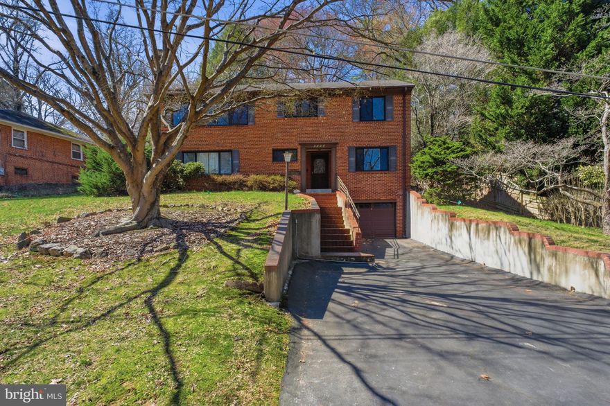 *Offer deadline: 3/21 @ 5 pm* Open House canceled* Opportunity in sought-after Broyhill Crest (Annandale)! A rare single-family bi-level offering tremendous upside for renovators, investors, or buyers looking to build sweat equity. Situated on a quiet dead-end street directly across from serene Larchmont Park, this home combines great features with flexible living areas and a private, fenced backyard.

The main level welcomes you with sun-filled rooms and a brick-accent wood-burning fireplace. A main-level bedroom with 2 walk-in closets and a full bath provide single-level convenience, while an oversized laundry/workshop area offers abundant storage and project space. Upstairs you’ll find three additional bedrooms, a full bath, a second living room with dramatic bay windows and a second fireplace, and a separate dining room with a bright bay window and charming built-ins. The kitchen opens to a multi-season room that overlooks the fenced yard, ideal for morning coffee or casual entertaining.  Ample attic storage, and a one-car garage plus long driveway for extra parking completes the package.

Major updates and systems. Buyer to confirm! Dates are estimates: 
*Electrical heavy-up to 200 AMP August 2023 (permits available online) 
*Dryer 2025
*Trane HVAC 2012
*Water heater 2014 
*Washer 2002
Roof age is unknown

Community pool shareholder status should be able to transfer to the buyer by payment  (often sold out with long waitlist).
Bonus, the home was recently appraised at $715,000!

Enjoy easy access to Roundtree Park (playgrounds, tennis/pickleball courts, basketball, soccer and softball fields, walking trails), nearby shopping and grocery options, Inova Fairfax Hospital, Dunn Loring Metro, Mosaic District, and quick routes to Tysons, I-495, and Audrey Moore Rec Center. 

Don’t miss this chance to renovate in a stable, sought-after neighborhood that offers proximity to Annandale Farmers Market, lots of highly rated restaurants, grocery,  popular coffee shops, and so much more!

Sold As-Is!