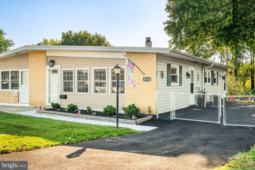 Introducing 3910 Trout Street, an immaculately maintained twin rancher situated  on an expansive lot, adjacent to the tranquil Pennypack Park. Large fenced backyard providing a serene escape from urban living. The property has been diligently cared for by long-term proprietors, with significant updates in recent years. Recent upgrades include a new roof, HVAC system, hot water heater, remodeled kitchen, and modern appliances. The entryway via the side door leads directly into the laundry room and then onto the updated kitchen. The kitchen boasts ample storage with additional cabinets, granite countertops, stainless steel appliances and recessive lighting. The living area is complete with custom cabinets and granite countertops.
This single-story living offers three bedrooms, including a master bedroom with an en-suite half bath, deck access, and abundant storage. There are additional two bedrooms , one with outside access, adding to the convenience. Recently renovated hallways bathroom with skylight. The exterior features include a new concrete driveway with a capacity for 5-6 vehicles, a spacious fenced backyard with a functional workshop shed. Local public schools include Frank Anne (elementary), Baldi (middle), and George Washington (high school). 
The property is situated in a peaceful neighborhood close to Pennypack Park Trails, major transportation, schools, shopping, and restaurants.