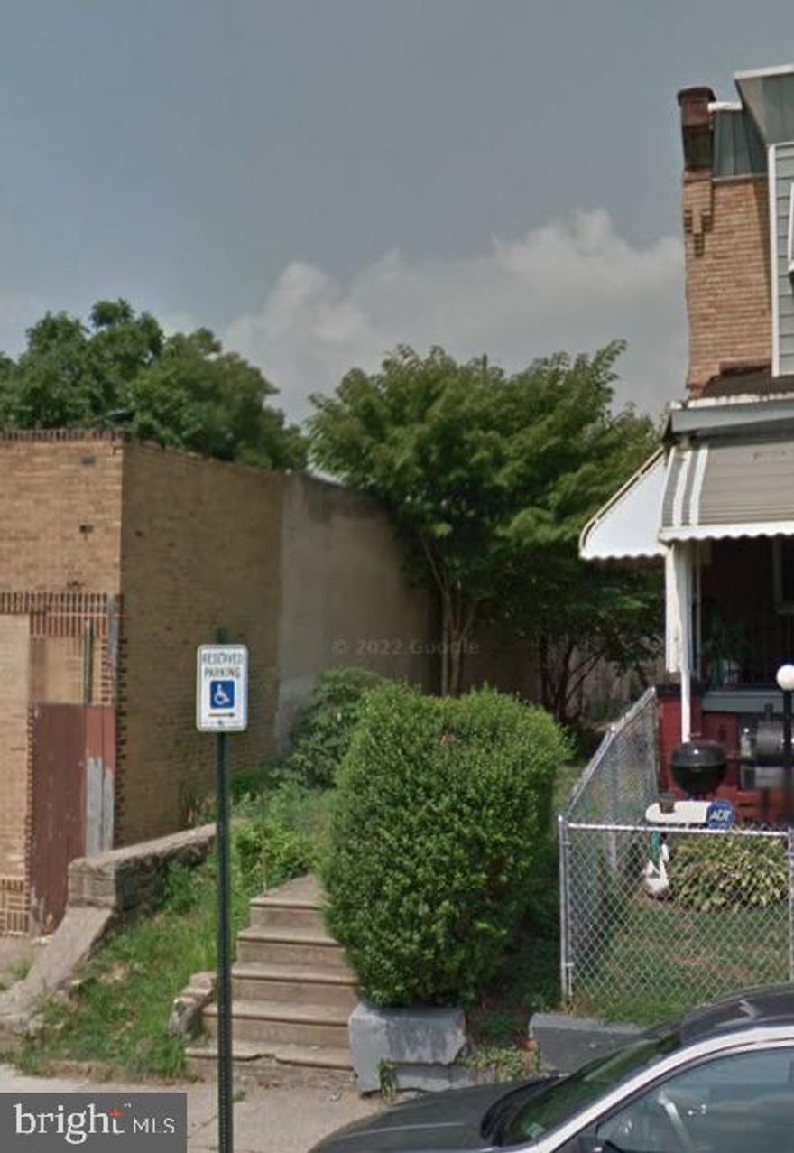 Fantastic development opportunity in Kingsessing! This vacant lot comes with a zoning permit with floor plans and an approved zoning permit for 3 residential units, making it a ready-to-go project for builders or investors. Ideally located near schools, parks, shopping, and public transportation, with quick access to University City and Center City. A great chance to take advantage of the area’s ongoing growth and strong rental demand. Buyer is responsible for confirming all zoning, prior approvals, dimensions, allowable uses, utilities, and any permits with L&I. Drive-by only.