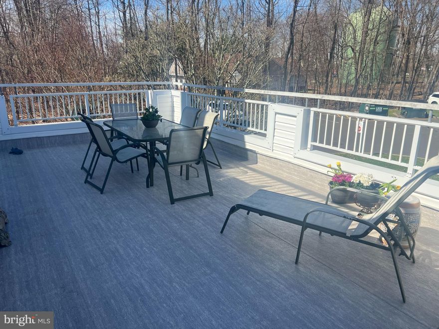 $30K Price Improvement!! Why settle for the ordinary when the extraordinary is within reach?  Why settle for dated, standard, and worn when you can have modern, top-of-the-line, and sparkling? Welcome to one of the nicest homes I've ever seen in the desirable and established 55+ development of Centennial Station. With almost 1,400 square feet of interior living space, this limited edition Penthouse Model is in pristine condition, boasting gleaming Brazilian Cherry  flooring throughout most of the home and a huge brand new roof deck and new French  doors.   Other notable upgrades include: striking natural stone kitchen counters; Corian sink with instant hot dispenser; custom high end solid brass fixtures throughout;  upgraded dry walled ceilings; newer water heater; newer stainless kitchen appliances; Watermark faucet in hall bath; Cherry kitchen cabinets; main bath featuring new shower door, high end grab bar, recessed medicine cabinet and designer faucet;  custom built in book cases in 2nd bedroom.  The tiled custom eat-in kitchen is an entertainer's dream providing enough work space to feed the largest dinner party.  Don't worry about downsizing from your single home.  This spacious and glamorous condo feels more like a 2 Bedroom Rancher than a condo and has all the room you're likely to need including the stunning 350 square foot private roof top deck with wooded views. Storage won't be an issue thanks to the 44 square foot  outdoor storage closet. Located in a dramatic sky-lit atrium building not found in any other local active adult community. Building 8 also has the distinction of having the best parking situation in the community.  The building is roughly half the size of our average building but is serviced by a full size parking lot. You'll  love the convenience and low maintenance advantages of a condominium blended with single home features like a window in your main bath. This meticulous owner truly transformed this home by renovating practically everything. The Masonry Building has a large Otis Elevator As Well As Sprinklers Throughout Units And Common Areas. Fee Includes Trash, Snow, Water, Sewer, Cable T.V. Security System Monitoring, Master Policy Insurance Plus Activity Center W/Indoor Year-Round heated 25MPool,Exercise Room, Card Room, Billiard Room, And Meeting/Banquet Room. The Commercial Wing offers a super convenient Real Estate Office providing free Notary, Faxing, and Copying for residents, Restaurant, Hair Salon, Wealth Adviser, and Dentist. No dogs except properly documented service/support animals. Only one resident has to be 55 yrs old provided all other full time residents are over the age of 18.