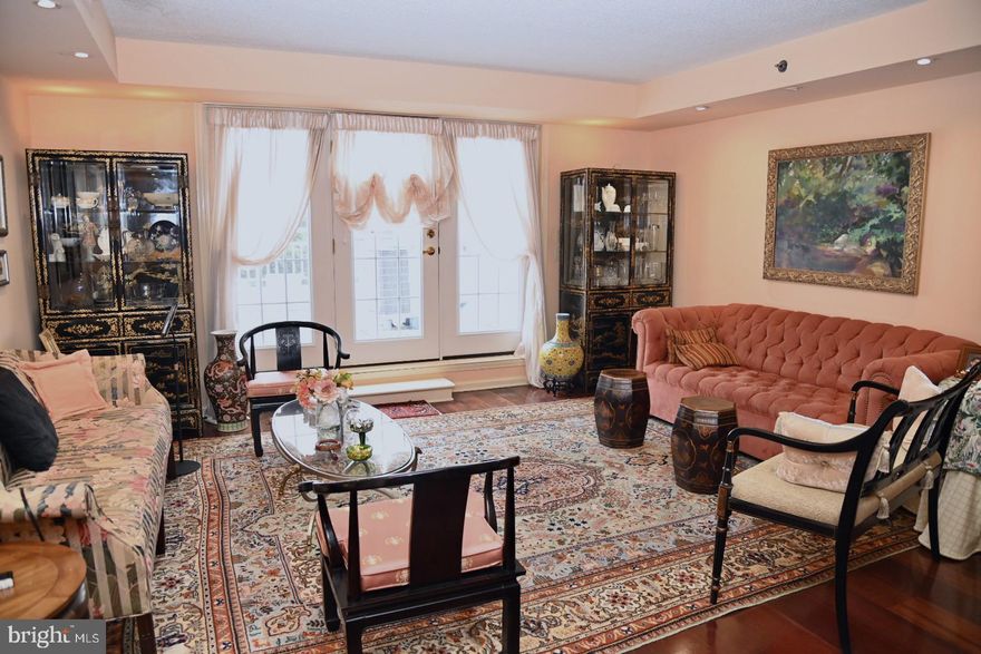 Seller will cover buyer's capital contribution ($4,914.00).  Why settle for the ordinary when the extraordinary is within reach?  Why settle for dated, standard, and worn when you can have modern, top-of-the-line, and sparkling? Welcome to one of the nicest homes I've ever seen in the desirable and established 55+ development of Centennial Station. With almost 1,400 square feet of interior living space, this limited edition Penthouse Model is in pristine condition, boasting gleaming Brazilian Cherry  flooring throughout most of the home and a huge brand new roof deck and new French  doors.   Other notable upgrades include: striking natural stone kitchen counters; Corian sink with instant hot dispenser; custom high end solid brass fixtures throughout;  upgraded dry walled ceilings; newer water heater; newer stainless kitchen appliances; Watermark faucet in hall bath; Cherry kitchen cabinets; main bath featuring new shower door, high end grab bar, recessed medicine cabinet and designer faucet;  custom built in book cases in 2nd bedroom.  The tiled custom eat-in kitchen is an entertainer's dream providing enough work space to feed the largest dinner party.  Don't worry about downsizing from your single home.  This spacious and glamorous condo feels more like a 2 Bedroom Rancher than a condo and has all the room you're likely to need including the stunning 350 square foot private roof top deck with wooded views. Storage won't be an issue thanks to the 44 square foot  outdoor storage closet. Located in a dramatic sky-lit atrium building not found in any other local active adult community. Building 8 also has the distinction of having the best parking situation in the community.  The building is roughly half the size of our average building but is serviced by a full size parking lot. You'll  love the convenience and low maintenance advantages of a condominium blended with single home features like a window in your main bath. This meticulous owner truly transformed this home by renovating practically everything. The Masonry Building has a large Otis Elevator As Well As Sprinklers Throughout Units And Common Areas. Fee Includes Trash, Snow, Water, Sewer, Cable T.V. Security System Monitoring, Master Policy Insurance Plus Activity Center W/Indoor Year-Round heated 25MPool,Exercise Room, Card Room, Billiard Room, And Meeting/Banquet Room. The Commercial Wing offers a super convenient Real Estate Office providing free Notary, Faxing, and Copying for residents, Restaurant, Hair Salon, Wealth Adviser, and Dentist. No dogs except properly documented service/support animals. Only one resident has to be 55 yrs old provided all other full time residents are over the age of 18.