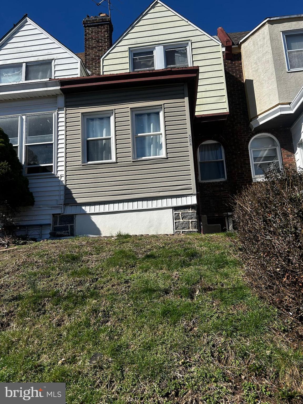 Welcome to 504 Woodcliffe Rd. This two-bedroom, one-bathroom gem in Upper Darby is ready for the market. The main floor has a spacious living room and dining area. The Upper level has two bedrooms and a bath. The basement offers laundry accessibility and storage. This home is perfect for a new homeowner or an investor looking to start or add to their portfolio. It has easy access to local shopping, grocery stores, and public transportation.