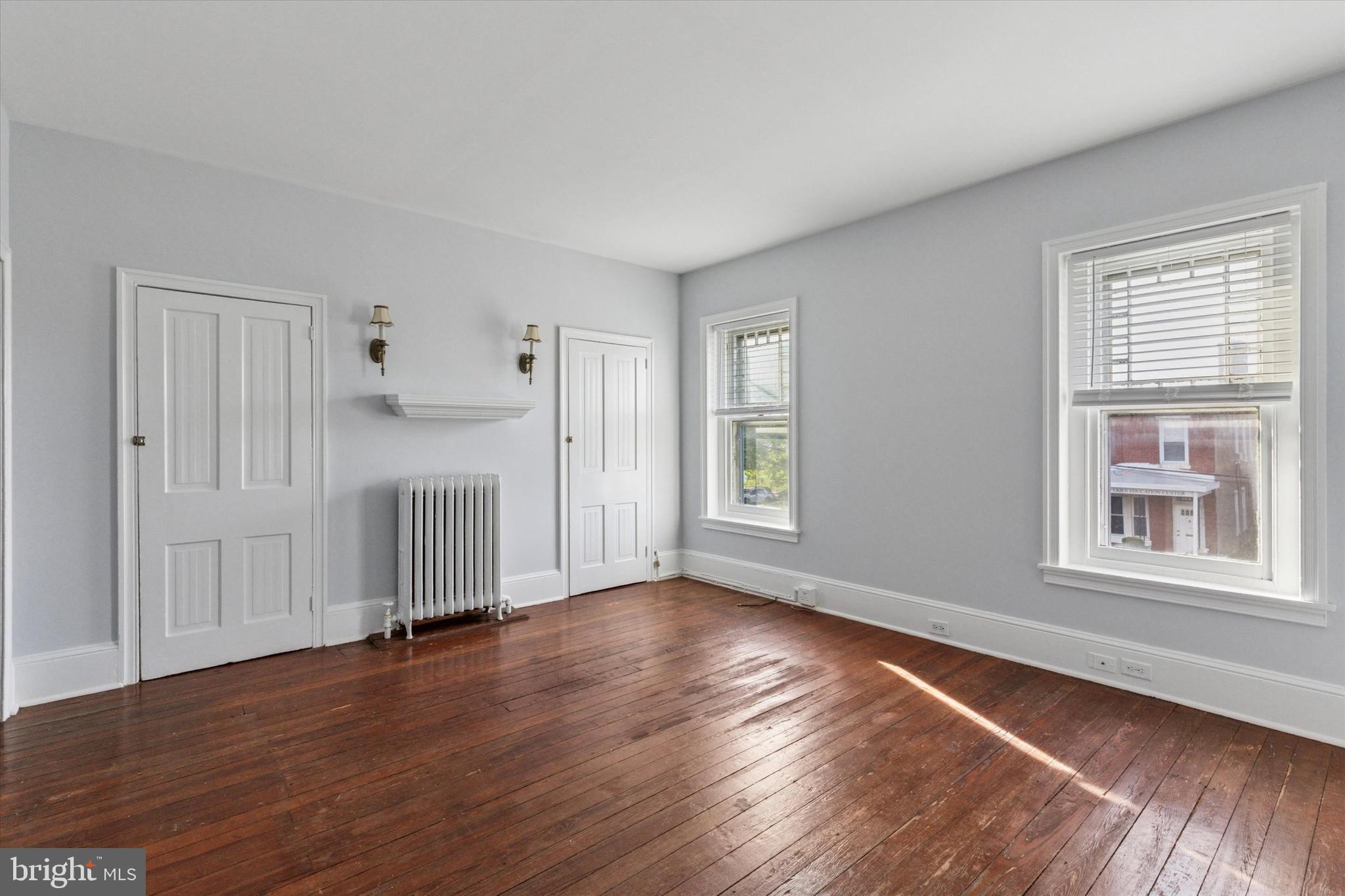 Fabulous Roxborough rental close to downtown Manayunk, public transportation, shopping, dining, and Kendrick Recreation Center. The front unit is a spacious 4 bedroom, 2 full bath home which boasts historically preserved features such as railing woodwork, wall ornamentation, hardwood flooring, and access from the basement to the 3rd story. A grand living room features crown molding and ceiling fan. The eat-in kitchen has gas cooking, dishwasher, built-in microwave, and ample cabinet space. Enjoy in-unit washer and dryer as well! Available for quick move-in!