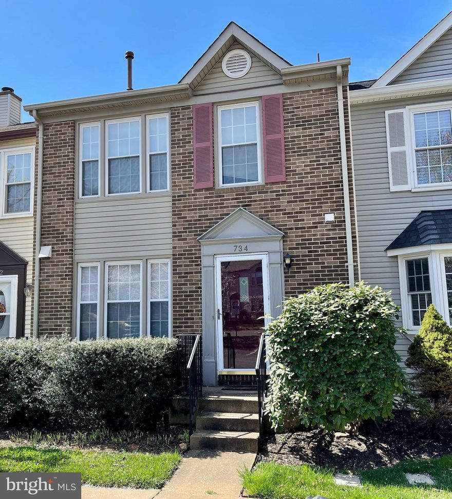 Brick front townhome features 3 upper level Bedrooms and a fully finished walk out basement. Walk into the main level and you'll find newer Vinyl Plank flooring and kitchen with room for a small table or leave the space open, there is a bar with room for stools. Living-Room has a Fireplace to cozy up on winter evenings and door leading to the deck.   Roof was recently replaced. Located within the Town of Warrenton within easy access to the historic district, shopping, schools and more- Welcome Home