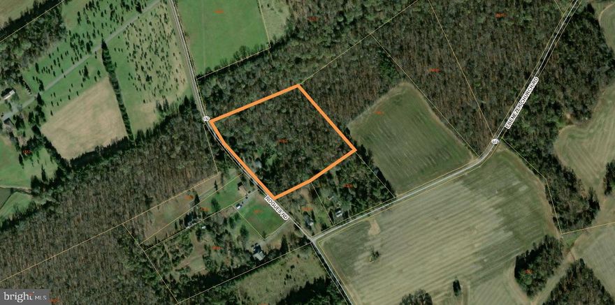 Approximately 9.45 acres of land available for sale for a single family residence. Property is zoned RA; Agriculture Disctrict and cannot be subdivided. Court ordered sale, all contracts shall be contingent upon approval by the Circuit Court of Fauquier County. All deeds shall be "special warranty" deeds. Sale includes the existing 974 SF 2 bedroom, 1 bathroom single family residence. Located in the heart of Fauquier County, less than two miles from Rt. 17/Marsh Rd. and 2.25 miles from Rt. 28/Catlett Rd.  Approximately 3.5 miles to Bealeton shops & restaurants.