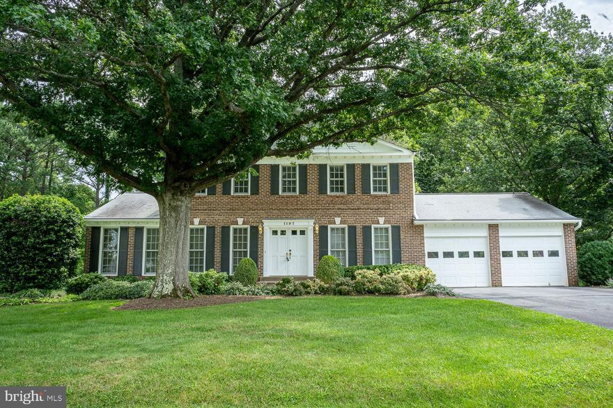 Spacious colonial in McLean w/ perfect location & no HOA! Original owners that are selling their family homes. They have renovated the house multiple times including adding a 3 level addition, upgraded bathrooms, finished basement and more! 5 bedrooms, 4.5 bathrooms with oversized 2 car garage.  Approximately 5200 sq ft with 3,400+ sq ft above grade and 1,800 sq. ft below grade (finished) on nearly half-acre lot on cul-de-sac street adjacent to McLean Hunt Park. Hardwoods and tile throughout main and upper level.  Main level boasts spacious living room, a study, formal dining room, kitchen with breakfast nook w/ bay window overlooking wooded private backyard, family room, sitting area and walk out to screened porch, Half bathroom & Laundry also located on the main floor. Upper level master suite includes extra wide double closets plus separate walk in closet, private sitting area/office,  a large master bathroom with tub, shower and more. Upper level also includes 3 generously sized bedrooms and two additional full bathrooms (recently renovated). Basement level is half rec/bonus area and half in-law suite with an additional bedroom, kitchenette, workshop and private, walk-out entrance.  Oversized two car garage with room for bikes and yard equipment! Walk to Spring Hill Rec Center & Pool, Spring Hill School, McLean Hamlet pool and more.  School bus and metro bus stop just up the street.  Minutes to commuting routes including Spring Hill Silver Line Metro/267/66/495 yet tucked away on a tranquil side street.   Back-door access to Tysons Corner.  n/m, i found it on redfin, but it is a bit buried.  Check out the Virtual tour (added 10/28/2025)