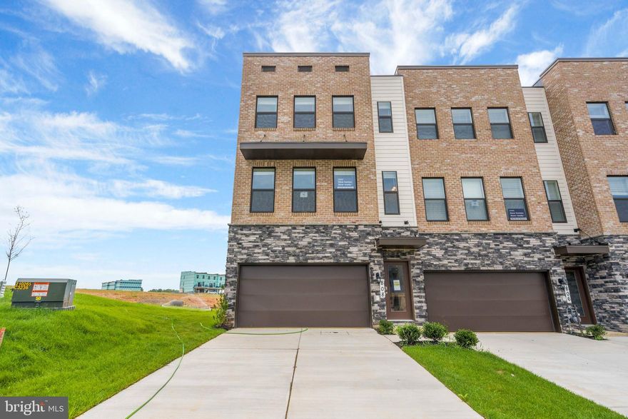 Excellent 3 level End Unit townhome in Renn Quarter community with 3 bedrooms,3.5 baths, & 2-car garage,2300 sq feet of living space! Kitchen and all bathrooms includes quartz counters, white maple cabinetry,Gourment Kitchen & stainless steel appliances.Hardwood floors on entire main living level.Large master Bedroom with Luxury bath features dual vanities,quartz Counters and large walk-in shower.Convenient laundry on bedroom level.Enjoy beautiful common area in the rear, as well as a deck off the living room. Amenities include pool, clubhouse with fitness center, and walking trails. Show & Rent today.