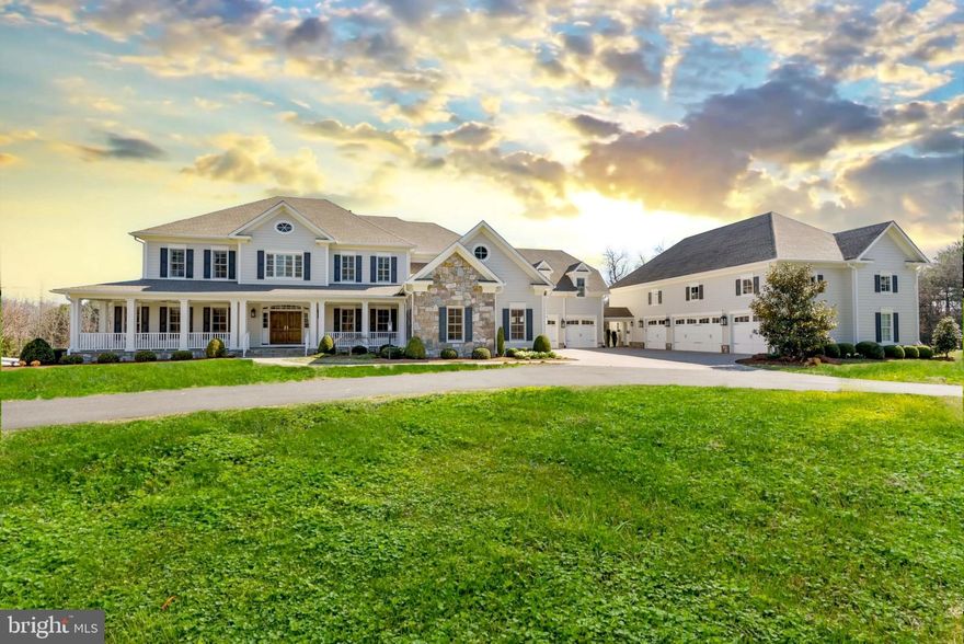 Exceptional, custom home is nothing short of perfection with great attention to detail. Located on over 5 acres in the coveted Innsbruck Avenue with every possible amenity at your disposal including a saltwater pool, spa, outdoor Kitchen, bluestone fire pit, 27kw generator, covered Patio and oversized Terrace. Accompanying the home is a car lover’s dream with 9 well-appointed Garage spaces with the detached 4 car Garage being climate controlled and includes a Kitchenette, Loft and half Bath. The interior boasts over 10,000 square feet featuring an elegant Foyer with curved staircase that opens to the formal Living Room with a gas fireplace and built-ins and a banquet sized Dining Room that connects to the Butler’s Pantry with a built-in wine showcase and a wine fridge. A fabulous entertainer’s Kitchen that includes top of the line appliances, large center island, custom cabinets with a hidden walk-in Pantry. The Breakfast Room opens to the Sun Room and large Family Room with a beautiful fireplace. To complete the Main Level there is also a Library with built in shelves, full Bath, Laundry Room and Mud Room. The Upper Level is host to the magnificent Owner’s Suite with a Sitting Room, two walk-in Closets, spa Bath that includes a steam shower, freestanding tub, double vanities and heated floors. In addition to the Owner’s suite there are 4 En-Suites and Office with two built in desks. A private Au Pair suite with Kitchenette and separate entrance completes the Upper Level. The Lower Level features a Recreation Room, Wet Bar, Fitness Room, Media Room, full Bath, Laundry Room, and ample Storage space. Just a short walk to shops, restaurants, and parks and a short drive to Tyson and Reston.