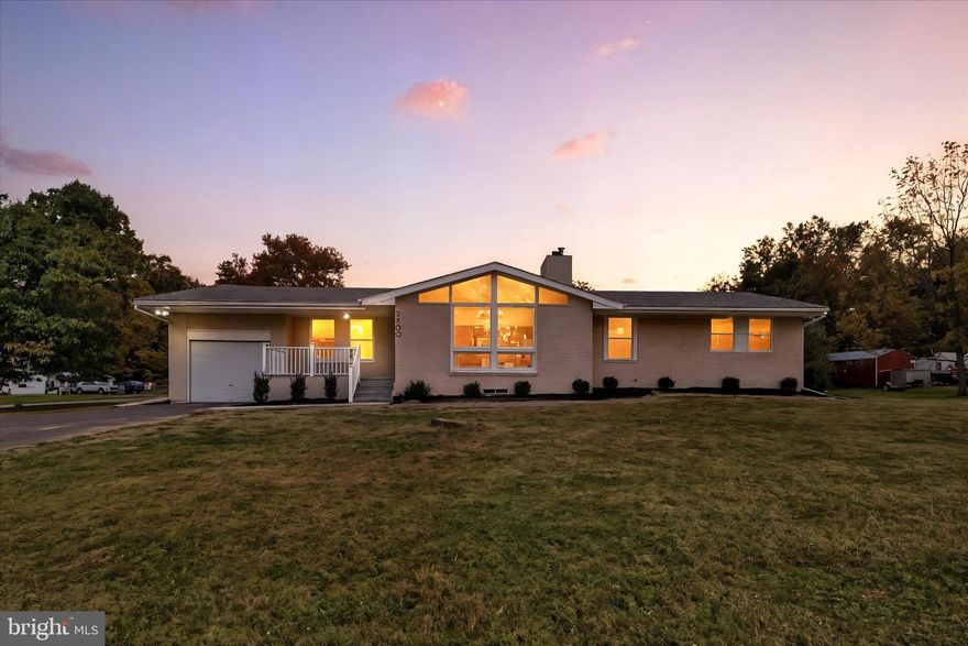 Beautifully Renovated Ranch in Sought-After Van Bibber Manor

Nestled in the charming community of Van Bibber Manor, this beautifully renovated ranch-style home perfectly blends comfort, space, and modern living. Fully updated in 2025, the residence offers 5 spacious bedrooms and 3 full bathrooms, providing plenty of room for both relaxation and entertaining.

Step inside to discover inviting living spaces accentuated by two cozy fireplaces, adding warmth and character throughout. The main-level laundry ensures everyday convenience, while the fully finished, heated basement offers incredible versatility. Featuring its own private entrance, 2 bedrooms, 1 full bath, and a comfortable living area, the lower level can easily function as an in-law suite, guest quarters, or secondary living space.

Outside, the home sits proudly on a generous 0.68-acre corner lot, featuring expansive front and rear yards ideal for outdoor gatherings or quiet moments in nature. The circular driveway and attached garage provide easy access and ample parking for family and guests.

Conveniently located near I-95 and just 2 miles from Wegmans, this home offers the perfect balance of suburban tranquility and easy access to shopping, dining, and commuting routes.

This home is more than just a place to live—it’s a sanctuary where comfort meets style. With its thoughtful design, high-quality finishes, and modern upgrades, it’s ready to welcome you home.

Don’t miss the opportunity to make this stunning property your own!