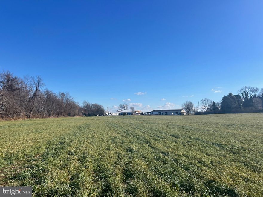 Level  2.1  acre lot in Cumberland Valley School District with old garage/barn and well.   Passing perc and probe provided to purchaser.   No  builder restritions, build what you want, when you want. Nice views of mountains and open fields surrounding  parcel.