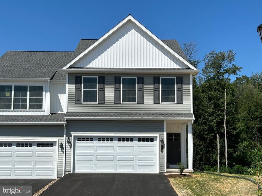 UNDER CONSTRUCTION! This Pheasant model is a 3 BD, 2.5 BA, 1,895 sq. foot, end unit townhome. With its nine foot ceilings and open foyer, well-lit, spacious and open first floor, this home exudes elegance. Included in this kitchen is an island, granite countertops, stainless steel appliances, recessed lighting, an adjacent pantry and many more features. You will feel right at home in the owner’s suite with its large spaces and lots of natural light. The owner’s bath and walk-in closet are exceptionally spacious. Also on the second floor are a loft, bedrooms two and three, a family bath and the laundry room, which is just steps from all bedrooms and bathrooms. This home features a full lower level, a 10'x12' concrete patio, and a 2 car garage. A side porch affords additional outdoor living space. 

- All taxes are estimated as this is new construction and has not been assessed.