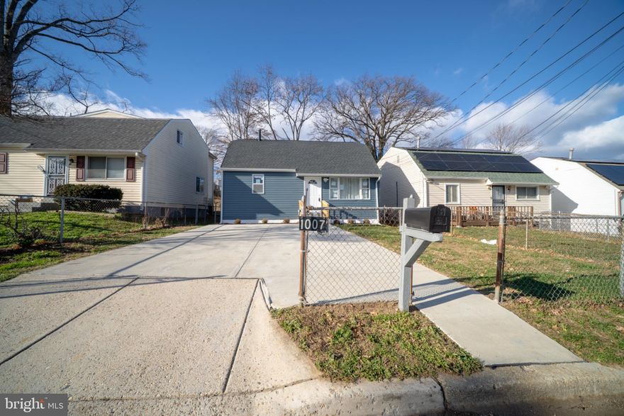 Fully remodeled home in Capitol Heights! Features a new roof, siding, windows, and new asphalt driveway. Interior offers updated kitchen and bath, new flooring, fresh paint, and modern finishes throughout. Move-in ready and conveniently located near DC, shopping, and major commuter routes. A great opportunity—schedule your showing today!