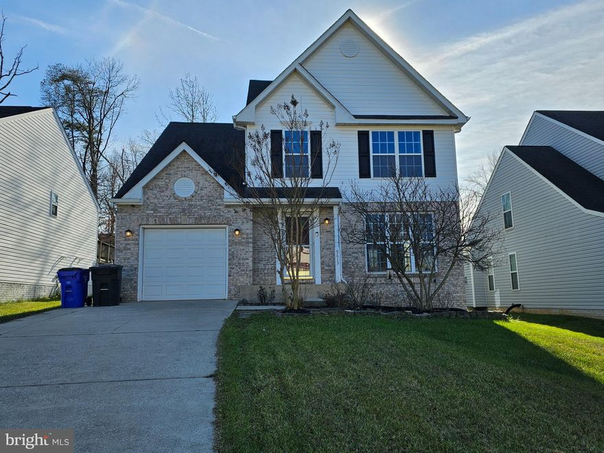 REDUCED PRICE TO 625k. A TRUE MUST SEE, Gorgeous updated 4 BR on upper level, 3.5 BA Single family freshly painted home in Laurel, Howard County. As you step inside you will see the bright living room and the well light dining room with a bay window. The entry foyer leads to a well-lit family room with a gas insert fire place. Enjoy this Gas Lit Fireplace this winter.  Next to  family room you have a breakfast area which leads to wooden deck through a sliding door. The kitchen is recently done with stainless steel appliances and a nice ceramic back splash. The kitchen has black granite counter tops  to accent white updated cabinets. The entire first floor was recently updated with wooden LVP and the entire wood floor is in immaculate condition. The half bath in the first-floor level is updated.
The first floor leads to the second floor with wooden steps and the upper floor is updated with wooden floors. All 4 bedrooms are good sized and have gleaming wooden floors.  The master bed room has a walk-in closet.  The master bath is updated recently. The common bath is updated recently as well.  The stairwell basement has a fresh new carpet. The basement is fully finished. The basement has an updated full bath. The unique feature of the basement is that it has a finished crawl space for extra storage space and this is finished with concrete.
The water heater was replaced in 2023. The Sump Pump has a battery back up to give extra peace of mind. The entire house has a fresh coat of paint and the stair well is a freshly stained.
The Deck has a fresh coat of stain and is completely fenced with a gate for easy access to back yard.
New Roof in 2014.
Welcome Home! No HOA