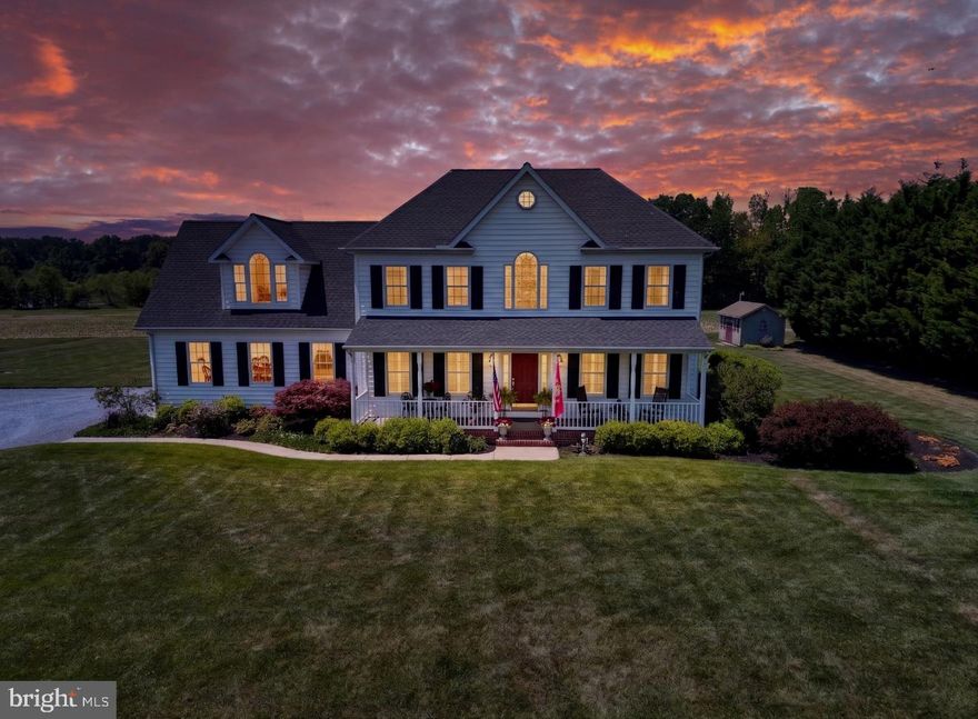 Open House Saturday May 30th  from 10:00 -11:30. Welcome home to this Colonial-style home located in the highly sought-after Claiborne Fields in Centreville, MD! Featuring 4 bedrooms and 3 bathrooms, 2 car garage, this exceptional property offers timeless charm, quality construction, and space to grow. From the moment you arrive, the outstanding landscaping and curb appeal make a lasting impression. Inside, you’ll find original hardwood floors throughout, a spacious layout, and attention to detail that truly sets this home apart. The sunroom and patio with a permanent umbrella overlook breathtaking views of fields, mature trees and the peaceful pond, creating the perfect setting for relaxing mornings, entertaining guests, or enjoying nature year-round. Additional highlights include an encapsulated crawl space, new roof, newer heat pumps and furnace all in the past 4 years, granite countertops, Anderson 400 series windows, hot water Rinnai tankless, water treatment system, numerous upgrades throughout, and craftsmanship that must be seen to be appreciated. No detail was missed in the construction quality of this home — you’ll need to read the extensive upgrade list to believe it! Located in a friendly, established neighborhood with convenient access to local amenities, schools, parks, and everything Centreville has to offer. This one is truly special — see the video!
