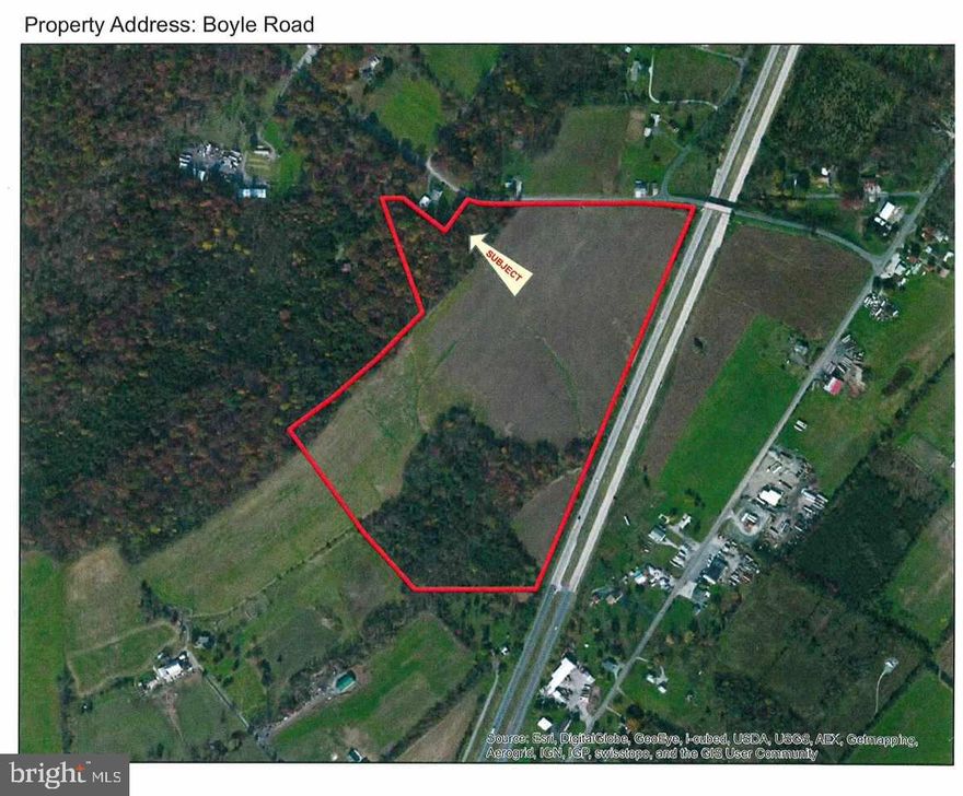 WOW!! 48+ acres along PA/MD state line, Mason Dixon Boundary, perc approved agricultural conservation easement property. 16+ wooded acres, 4 acre designated area for building area, approved for residential or agricultural uses.