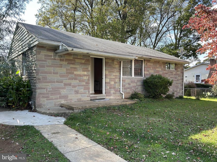 This is the one you have been waiting for! Situated at a dead end street with no through traffic, and a beautiful large lot. Comfortable one-floor living, or take advantage of the potential the basement offers, to double the living space! Conveniently located to all commuter routes (I-70, Rt 40, I-695) with all the shopping and dining you could ask for, and mainstreet Catonsvile only minutes away! House is dated, but in very good condition. Bring your ideas, and turn this gem into what you envision for yourself! Being sold as-is.  Priced accordingly and it will not last long. Book your showing before it is gone. This is an excellent opportunity.