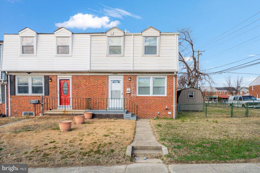 Beautifully remodeled 3BR/2BA end of row Townhome located on a large corner lot in this beautiful neighborhood.  Open the door into a bright and open main floor boasting luxury flooring throughout the spacious living room, large dining room and stunning kitchen. In the kitchen are cabinets to the ceiling, stainless steel appliances, gorgeous granite countertops with a complementing backsplash, and a deep stainless sink. Onto the newly carpeted second floor to find a large primary bedroom, two sizable secondary bedrooms, and a full bath.  The finished lower level offers additional living space in a newly carpeted family room, a full bath with walk-in shower, laundry, storage space, and a walk out to a spacious yard. From the kitchen open the door and step out to a large parking pad in the fenced yard with tons of green space and a large shed. Imagine this move-in ready home with tons of upgrades and within close proximity to shopping, restaurants, and commuter routes. Shed sold AS IS.