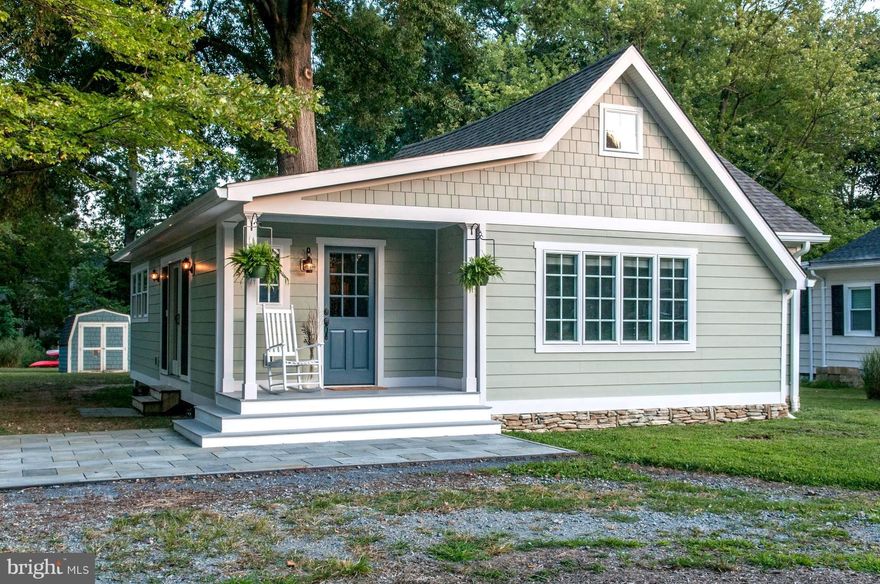 Rare opportunity to own this gem!! Quartz Countertops** Custom Cabinets** Pine floors**Wood Beams from a South County Tobacco Barn** Hardi-Plank Siding**Traine Heat Pump****Waterviews**No Flood Insurance Required**Large Level Lot**2 Sheds**Custom built with quality, charm and energy efficiency