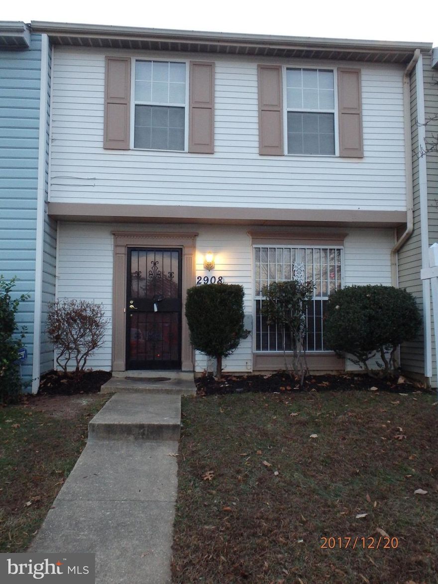 Well kept home situated on a cul-de-sac in a quiet community. Home shows well, not expected to last long! New Carpet, Paint, Granite Kitchen counter. Wall safe  for your valuables. Attached storage accessed in fenced back yard.Sec system. Security gates front and rear, ADT alarm. Nearby access to Orange, Blue and Silver Metro lines and 95/495 beltway access @ Rt. 50 west. 1 year Home Warranty.