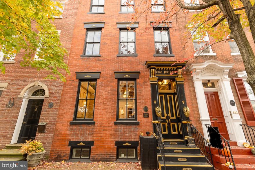 Referred to as the Versailles of Old Town “The Prince” offers a once-in-a-generation opportunity to own one of Old Town’s most iconic and refined residences ever offered for sale. Where every inch tells a story of craftsmanship, innovation, and timeless beauty. Years in the making this property offers a rare blend of historic grandeur and modern opulence as a true architectural jewel in the heart of Historic Old Town Alexandria. The residence includes 6-bedroom, 4.5-bathrooms, four finished floors of interior living, plus an exterior 5th floor roof deck with 360 degrees views of the City and partial water views.

This one-of-a-kind home incorporates elements of the original historic home and seamlessly integrates them with modern smart home technology and exclusive luxury finishes. Included but not limited to curated European and Early American antiques and artifacts which enrich the property. The showstopping original staircase has been transformed into a contemporary art piece, encased in glass with custom lighting. A manual dumbwaiter original to the property was discovered during the creation of the The Prince and has been reimagined and mechanized as a restored museum level sculptural feature, preserving its legacy while adding artistic intrigue.

Some of the additional highlights include:

· Gourmet kitchen with premium custom appliances, La Cornue range, bespoke cabinetry, Belvedere quartzite countertops, and a hidden motorized TV built into the main kitchen island

· Smart home technology integration

· 8 fireplaces, including one in every bedroom, in addition to entertaining spaces

· Lower level with its own private entry, en-suite bedroom, kitchenette, living area, and washer/ dryer offering a multi-use opportunity, multigenerational living, guest quarters, au pair suite or rental opportunity

· Custom day and night lighting throughout the property designed to transition the property from dawn to dusk

· Imported marble flooring, gold inlays, and designer fixtures throughout the property

· First-ever 360-degree view rooftop deck with putting green approved and built on a historic residence in the Old & Historic District of Old Town, Alexandria

· Rare off street parking options including both private gated rear parking for multiple vehicles and ample additional resident only alley-accessible parking

· Largest garage door ever approved and installed at a historic residence in the Old & Historic District

· Much of the properties finishes including furnishings, lighting, mouldings, etc. imported from Europe

· Elegant outdoor entertaining areas and a serene garden courtyard, 6 fountains, a star lit archway, and ambient lighting throughout.