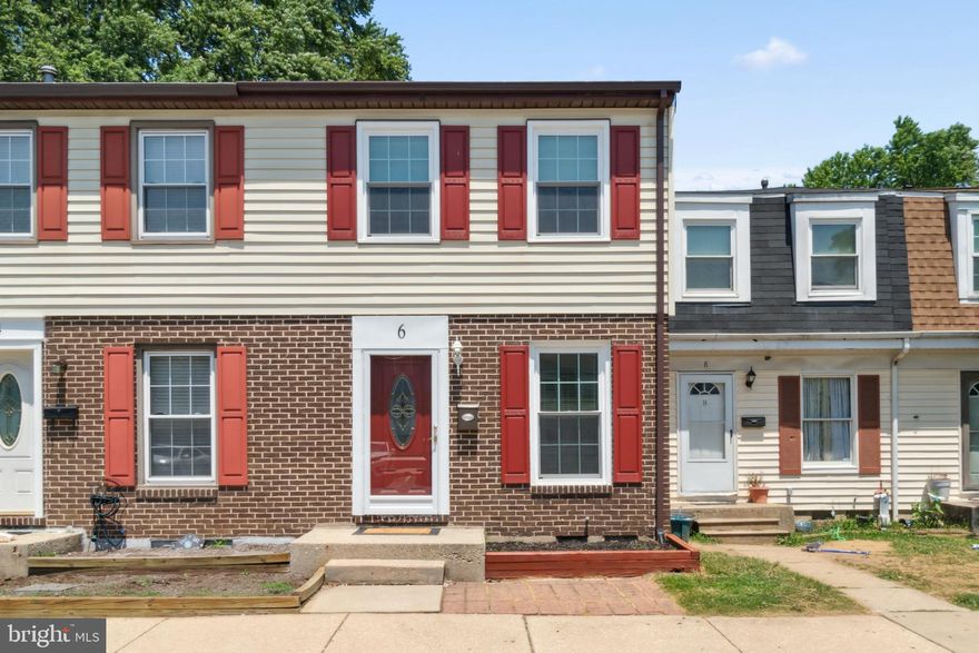 **OFFER DEADLING JULY 10 at 12NOON** SELLING AS-IS.  DO YOUR DUE DILIGENCE DURING SHOWING.  UPDATED 3 Bedroom 1.5 Bath Brick And Vinyl Townhome With Community Pool, Updated Architectural Shingle Roof, New Luxury Vinyl Plank, Carpet And Fresh Neutral Paint Throughout, Fenced Rear Yard And Assigned Parking Located On A No Thru Street In Nottingham.  Main Level Showcases Storm Door Entry To Updated Family Room With NEW Luxury Vinyl Plank Floor, Crown Molding And Open Floor Plan To Updated Eat-In Kitchen With Table Space, Ceiling Fan, Chair Rail, NEW Luxury Vinyl Plank Floor, Refrigerator, Dishwasher, Disposal, Built-In Microwave, Gas Stove / Oven, Updated White Cabinets And Walk Down Storm Door Access To The Rear Patio, Fenced Rear Yard And Shed.   Upper Level Features Primary Bedroom With NEW Carpet And Fresh Neutral Paint, Updated Full Bath With NEW Luxury Vinyl Plank Floor And 2 Additional Bedrooms With NEW Carpet And Fresh Neutral Paint.  Lower Level Offers Spacious Recreation Room Updated With NEW Luxury Vinyl Plank Floor And Recessed Lights, Updated Powder Room With NEW Luxury Vinyl Plank Floor And Utility Room With Washer, Dryer, Utility Sink, Workshop And Walk Up Access To The Rear Fenced Yard.  Updates Include; Architectural Shingle Roof 2023, Storm Door, Basement Exterior Door 2023, 3 Front Windows 2023, NEW Blinds, New Ceiling Fan, New Carpet, New Luxury Vinyl Plank, Updated Both Bathrooms, Stove And Refrigerator.  AN EXCELLENT OPPORTUNITY FOR FIRST TIME HOME BUYER OR INVESTMENT PROPERTY!!!   FHA FINANCING NOT AVAILABLE FOR THIS PROPERTY.  A MUST SEE AND MOVE IN READY!!!  *** PLEASE CLICK ON THE 'MOVIE ICON WITHIN THE ONLINE LISTING TO VIEW THE 3D VIRTUAL TOUR  ***