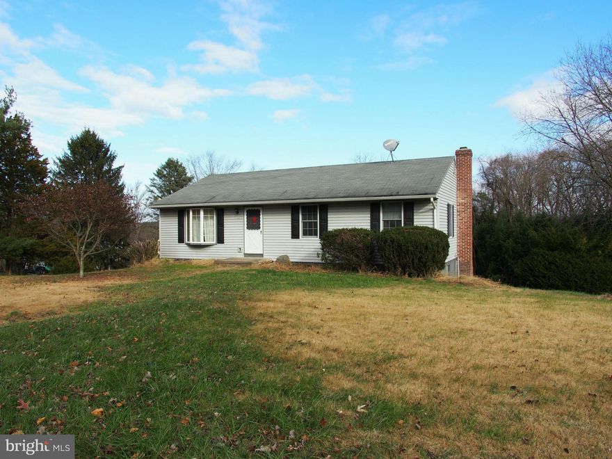 GREAT rancher on nice lot in a great central location for Shrewsbury, Bel Air, and Hunt Valley. Central Air and Propane heat (tank is owned!), recent siding, and newer hot water heater. Shed has electric! .90 ac lot runs to a stream - a large, lovely, peaceful setting! Lower level with fireplace, plus newer large capacity LG washer & dryer! A terrific home waiting for you!