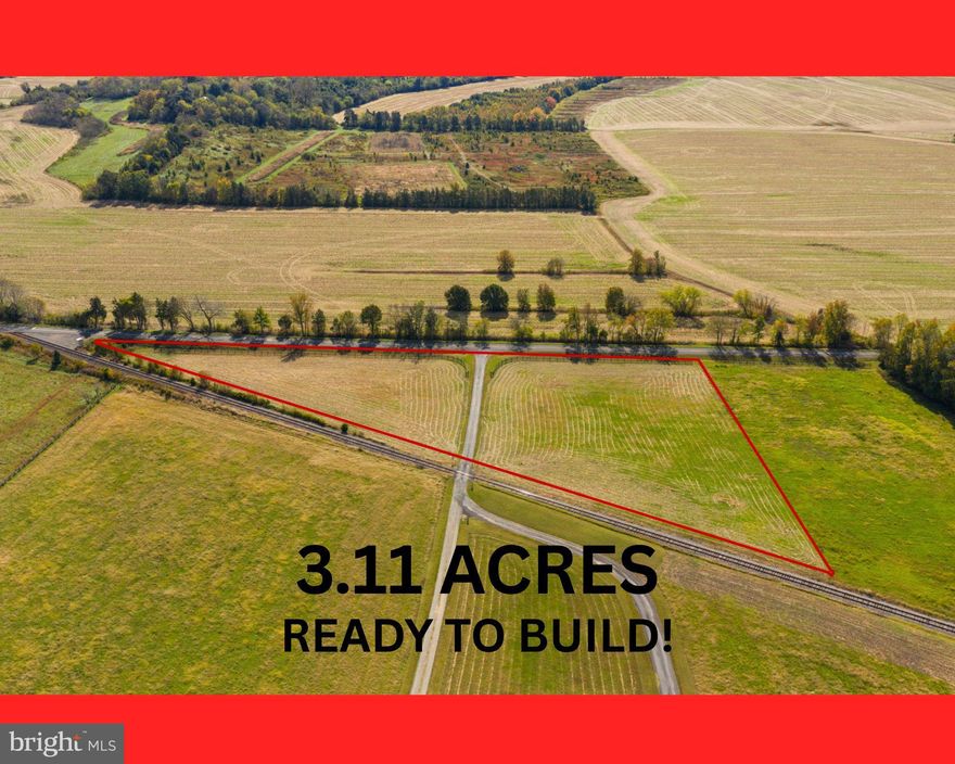 Discover the perfect blend of space, privacy, and convenience with this 3.11-acre buildable homesite located on Forest Lane Rd in Fredericksburg. Tucked in a quiet rural setting while still offering easy access to I-95, downtown Fredericksburg, shopping, and commuter routes, this property is ideal for buyers seeking room to build without sacrificing accessibility.
The lot features gentle, mostly level topography, making it well-suited for a custom home, hobby farm, or private retreat. Zoned A-1 (Agricultural), the property offers flexibility for a variety of residential and agricultural uses (buyer to verify). A septic evaluation is on file, and the parcel provides clear road frontage with an established access point. Well installation required.
Surrounded by larger tracts and estate-style properties, this land offers privacy, open space, and long-term investment potential in a growing area. Whether you’re planning to build now or hold for the future, this property presents a rare opportunity to secure acreage in a highly desirable location.
Bring your builder and your vision — opportunities like this are becoming increasingly limited in the Fredericksburg area.