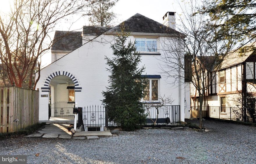 19 or 20 month lease preferred. Tudor colonial only a short half mile walk to the Friendship Heights Metro Station! Updated Kitchen with granite counters, island and stainless steel appliances including a beverage cooler. Nicely renovated Bath upstairs. Excellent condition throughout. Beautiful hardwood flooring. Large deck off Kitchen and a cool Upper Deck off Bedroom #3! Lower level with separate entrance for possible au pair suite. Circular drive for easy entry/exit plus an extra parking space.