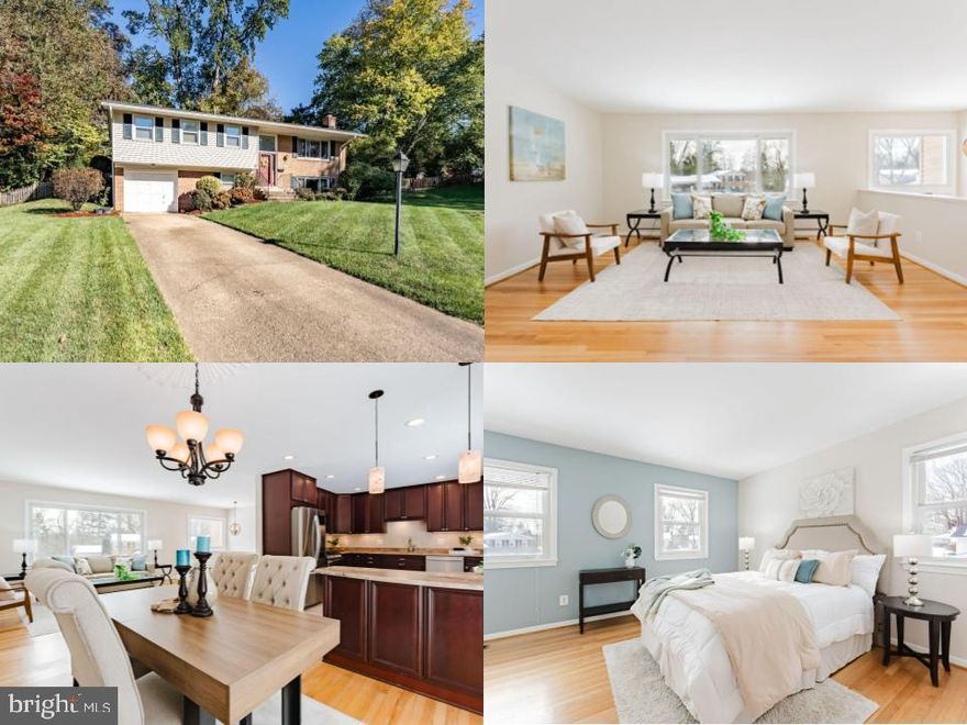 *Open Houses: 5-7 PM Thursday, February 12 | 5-7 PM Friday, February 13 | 1-5 PM Saturday, February 14 | 1-4 PM Sunday, February 15.*

Tucked away on a quiet cul-de-sac in the heart of Annandale, this
beautifully updated 4-bedroom, 2.5-bath home offers timeless style,
thoughtful upgrades, and an ideal layout for everyday living and
entertaining. Hardwood floors span the main level, where an open floor
plan creates effortless flow from the inviting living room to the
dining area and out to a large patio and tree-lined yard—your own
private oasis, perfect for spring gardening and summer gatherings.

The updated kitchen features rich dark cherry cabinetry, granite
countertops, and stainless steel appliances, with a picture window
that frames peaceful backyard views. Down the hall, the serene primary
bedroom includes a generous walk-in closet and an updated ensuite bath
with a dressing area and a separate bath/toilet room for added
privacy. Two additional well-sized bedrooms and a renovated hall bath
complete the main level.

The lower level expands your living space with a spacious family room
showcasing a dramatic brick-face fireplace, recessed lighting, and new
luxury vinyl flooring. A versatile fourth bedroom offers the
flexibility to serve as a guest room, home office, or hobby space,
with easy access to the cheerful updated half bath. An oversized
laundry/mud/utility room provides ample storage and convenient
interior access to the one-car garage.

Ideally located in the highly sought-after Woodson High School
pyramid, with quick access to major commuter routes, shopping, and
dining—this Annandale gem is ready to welcome you home.
