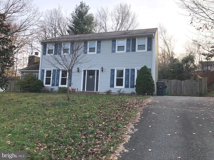 Great 4 bedroom 2.5 bath family home.  Super central location off of Garrisonville Rd and NO HOA. 2 story home with 2000+ sq feet of living space.  Large lot with a fenced back yard, very private. Covered patio to relax on.  Country kitchen with easy access to the whole main level.  Laundry room with washer and dryer.  Cozy family room with stone wood burning fireplace.  Enough bedrooms for the whole family and a private on-suite master bathroom.  This home is right off of VA610 where all the shopping and restaurants are.  Very near I95 for the commuter in the family.