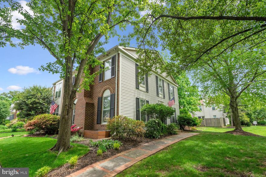 Incredibly warm and inviting  END unit townhome, with many thoughtful upgrades and improvements, in a fantastic community.  Completely turnkey, all the work has been done, just move in!
This true 4 bedroom home has 3 spacious bedrooms upstairs, with the 4th in the lower level featuring an egress window and ladder.
The renovated and updated kitchen (2021) features  stainless steel appliances, a classic tile backsplash, granite counters and wood cabinetry.  The wall to the dining room was opened for fantastic flow and  superior functionality. Past the powder room, the comfy family room boasts a wood burning fireplace and ceiling fan.   The private, fenced brick patio is perfect for al fresco meals  with a grass strip for pets and sports a large  wooden storage shed. 
Upstairs, the  enormous primary bedroom has two walk in closets, and a truly luxurious ensuite bath.  The other upper full bath was remodeled  in 2020,  and serves the guest bedroom and nursery.  The guest bedroom/office benefits from a ceiling fan, while the nursery received fresh paint, a shiplap wall and a new ceiling fan in 2021.  For enhanced access to the attic a drop down staircase was installed in June of 21.
The lower level has another fireplace and the sprawling flex space is perfect for entertaining guests, watching movies, or could be your game room!  The half bath there is ultra convenient, and near the laundry room.  Modern washer and dryer and a newer air handler (2019) in the mechanical areas.    The Loftridge association  is surrounded by a hundred acres of county parkland, has a pair of tennis courts, walking trails, and multiple community events.