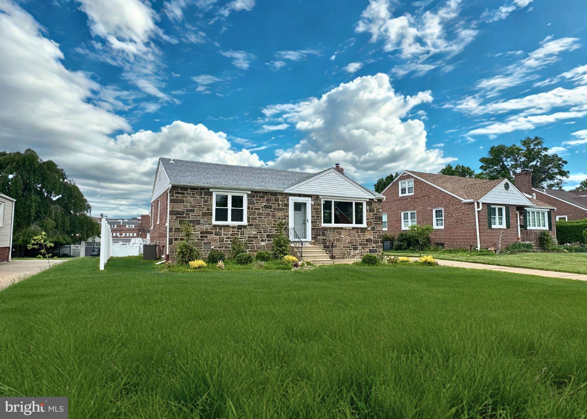 Discover Your Dream Home in Northeast Philadelphia – Fully Renovated Brick Ranch. Nestled in a prime location near Knights and Woodhaven Road, this 3 BEDROOM, 1.5 BATH brick ranch has been EXPERTLY REMODELED to offer the perfect blend of MODERN LUXURY and everyday comfort. From top to bottom, every detail has been designed with STYLE AND FUNCTIONALITY in mind. EXQUISITE GOURMET KITCHEN: The centerpiece of this home is the stunning kitchen, featuring a LARGE CENTER ISLAND, custom cabinetry, and sleek quartz countertops. STAINLESS STEEL APPLIANCES and recessed lighting complete this space, making it ideal for both cooking and entertaining. ELEGANT LIVING SPACES: Sunlight pours into the main floor, highlighting the REFINISHED HARDWOOD FLOORS and creating a bright, welcoming ambiance. The open living and dining areas are perfect for hosting or relaxing in comfort.
LUXURIOUS BEDROOMS & BATHROOMS: Each of the three bedrooms offers a peaceful retreat, while the custom three-piece bathroom, with its glass-enclosed shower and premium fixtures, provides a SPA-LIKE EXPERIENCE. VERSATILE FINISHED LOWER LEVEL: The fully finished basement adds valuable living space, with LUXURY VINYL PLANK FLOORING and a second full bathroom, making it perfect for a home office, media room, or guest suite.PREMIUM UPGRADES: This home comes equipped with a BRAND-NEW HVAC SYSTEM, energy-efficient windows, a new roof, and an updated electrical system, ensuring PEACE OF MIND and modern convenience.SPACIOUS OUTDOOR LIVING: The private rear yard is ready for your personal touch, whether it’s for entertaining, gardening, or relaxation.With easy access to major highways and local amenities, this TURNKEY PROPERTY offers the best of Northeast Philadelphia living. Don’t miss the chance to make this stunning home yours—schedule a private tour today!