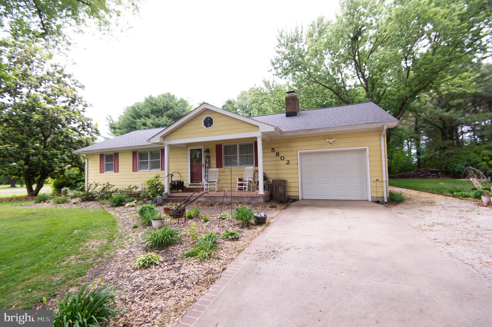 Affordable Home in Warwick School District! Don't miss this charming 3-bedroom, 1-bath home situated on nearly an acre (.92 acres) in the sought-after Warwick School District (Buyer to verify). Featuring an attached garage, a spacious great room with a mini-split system for added comfort, and major updates including a new roof and new heat pump, both installed in 2023. Enjoy plenty of outdoor space and room to grow in a peaceful setting. Fireplace and nice wood accents. This home offers both value and potential.