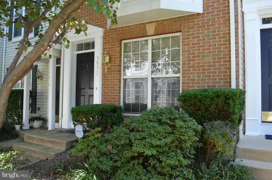 Absolutely Darling Brick Front*4 Finished Levels*IMMACULATE*Gas Fireplace in Rec Room*Eat-in Kitchen*3rd Level Master Suite w/Full Bath- Separate Shower and Tub*Sitting Room or Den*Plus, a 4th Level Master Suite w/Full Bath.  Gas Heat* Hardwoods*1 Car Garage& Assigned Parking*Washer/Dryer included*Desirable Community minutes to Van Dorn Metro*MINUTES TO OLD TOWN*Immediate Occupancy*