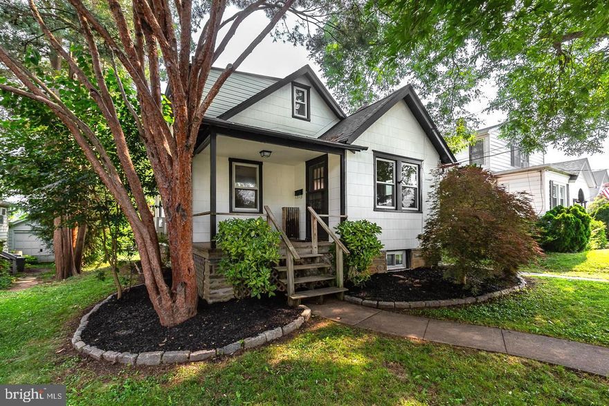 Welcome to this beautifully renovated Cape Cod home located in the highly sought-after Haverford School District. As you approach the property, you'll be greeted by freshly landscaped surroundings and a charming covered front porch, perfect for relaxing and enjoying the outdoors. Stepping inside, you'll immediately notice the refinished hardwood floors that extend throughout the first floor, creating a warm and inviting atmosphere. Although it hasn't been used in a long time, the living room features a wood-burning fireplace, and could provide a cozy focal point for gatherings and chilly evenings if you so choose. The open concept design seamlessly connects the dining room and kitchen, allowing for effortless entertaining and interaction. Prepare to be impressed by the brand new, completely opened up kitchen. It features elegant granite countertops, white shaker cabinets, a stylish tile backsplash and stainless steel appliances. The addition of a breakfast bar adds convenience and additional seating options. The main floor offers two well-appointed bedrooms, providing flexibility for various living arrangements. A brand new bathroom with a tub shower completes the first floor tour, featuring modern fixtures and clean finishes. Head upstairs to find new carpeting on the steps, hallway and in each bedroom. The second floor offers two bedrooms and a full bathroom with a stall shower, providing ample space for an office, a growing family or guests. The recently finished basement adds approximately 285 square feet of extra living space. It includes a separate laundry room, a separate storage/utility room and the potential for a half bath if desired. This versatile area can be tailored to meet your specific needs and preferences. With a brand new roof, you can enjoy peace of mind knowing that your home is well-maintained and protected. For your comfort and convenience, this home is equipped with six brand new mini-split units, offering efficient air conditioning and heating throughout the year. Step outside onto the composite deck, overlooking the backyard. It's an ideal spot for outdoor gatherings and relaxation. Additionally, there is convenient storage space underneath the deck, ensuring you have plenty of room for all your needs. Lastly, the property includes a private driveway and a one-car detached garage, as well as a shed, providing ample space for parking and even more storage or a workshop. One of the many highlights of this location is its proximity to various amenities. You'll be within walking distance of the newly built Lynnewood Elementary School, the YMCA, Swiss Farms, the Manoa Shopping Center, Tony Roni's, Young's Produce and more. Convenience and accessibility are at your fingertips. Don't miss the opportunity to make this fully renovated Cape Cod home your own just in time for the school year to begin. Schedule a showing today and experience the perfect blend of modern updates in a very desirable location within the Haverford School District.