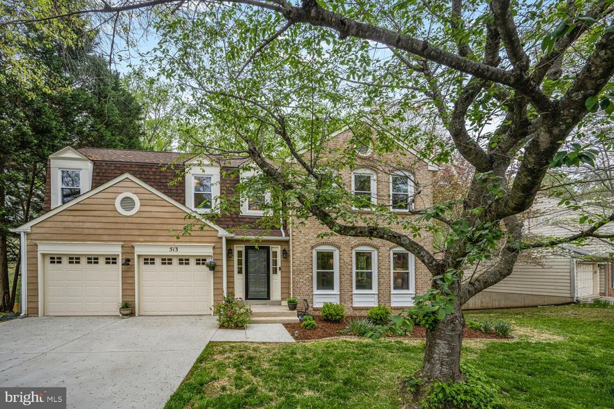 1st time on the market this light-filled, sparkling, move-in condition colonial with vaulted family room ceiling and wood burning fireplace features a total of 5 bedrooms and 3full and 1 half bath.  There is so much to love and appreciate here is just a sampling: level walk out basement, deck off of kitchen overlooking fenced yard, updated kitchen, freshly painted, new carpeting in almost every room, new windows(2025), stunning high end marble primary bath(2019), bathrooms with updates elsewhere, HVAC replaced 2022, electrical heavy up(2021), kitchen appliances(2020 and later), finished basement, no HOA and so much more.