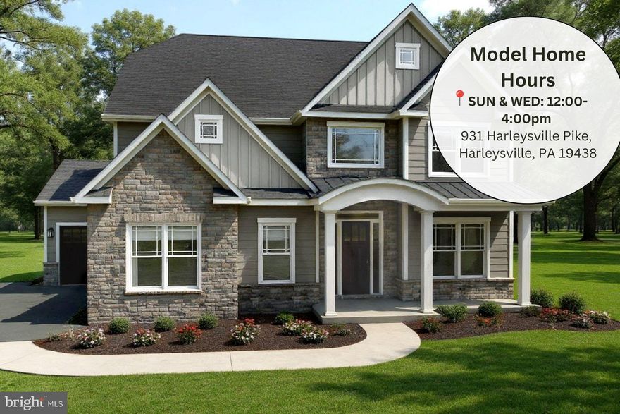 Introducing an exclusive new community, Timber Ridge, in Exton, PA—a limited release of just three 3/4-acre estates offering wooded serenity and panoramic views of Chester County’s rolling hills. Each homesite provides a sense of seclusion while still being minutes from the region’s best dining, recreation, and commuter access.

Set within the prestigious Downingtown Area School District, families benefit from some of the area’s strongest academic programs, including the state-leading Downingtown STEM Academy.

This brand-new, exquisitely designed traditional single-family home offers the pinnacle of modern luxury living. Step inside to a spacious, sunlit open floorplan adorned with high-end finishes, creating an inviting atmosphere for both gatherings and everyday living. The kitchen, with its top-tier design, is the heart of the home. Upstairs, the owner’s suite is a haven of comfort, complemented by a spa-like owner’s bathroom. An optional finished third floor adds versatility with customizable space to meet your specific needs. Choose to finish the basement with various options; a generous rec area, “flex” room ideal for an exercise room, guest bedroom, or additional home office. Other floor plans available to build.