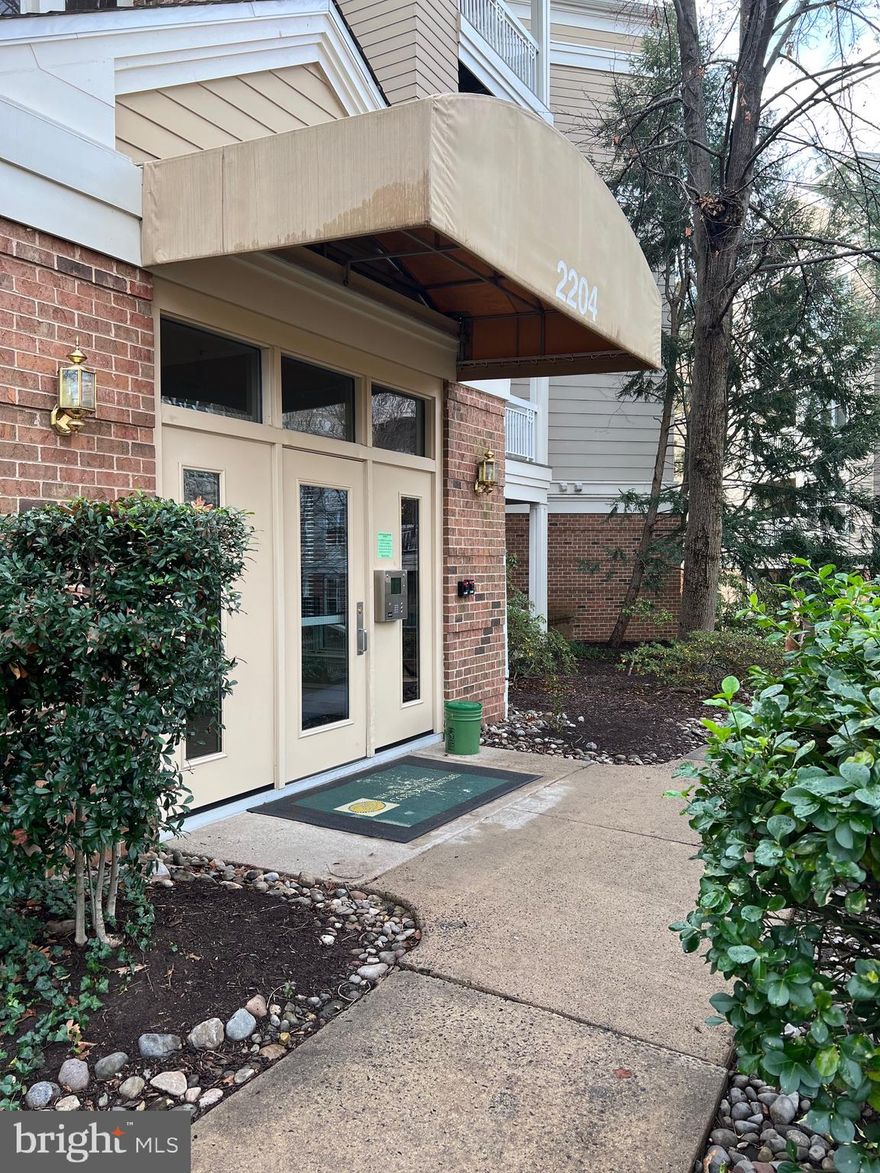 Fully furnished condo.  Awesome building overlooking the scenic courtyard from the balcony. The building is equipped with an elevator. The condo is located on the 2nd floor just off the elevator. It has a gas fireplace, washer & dryer in the unit. The unit is equipped with internet and TV.   The paint & carpet is only one year old.  There is LVT flooring in kitchen and foyer.  One has privacy with trees. The balcony provides a relaxing atmosphere while having a cup of coffee or whatever. All who enter please wear booties or remove your shoes and wear a mask. Tenants are free to use the fitness center, pool, and community center. This complex is close to shopping & public transportation, restaurants and future metro. While visiting the home please adhere to the following protocols:  Do turn lights off, lock door, and limit all contact of surfaces.