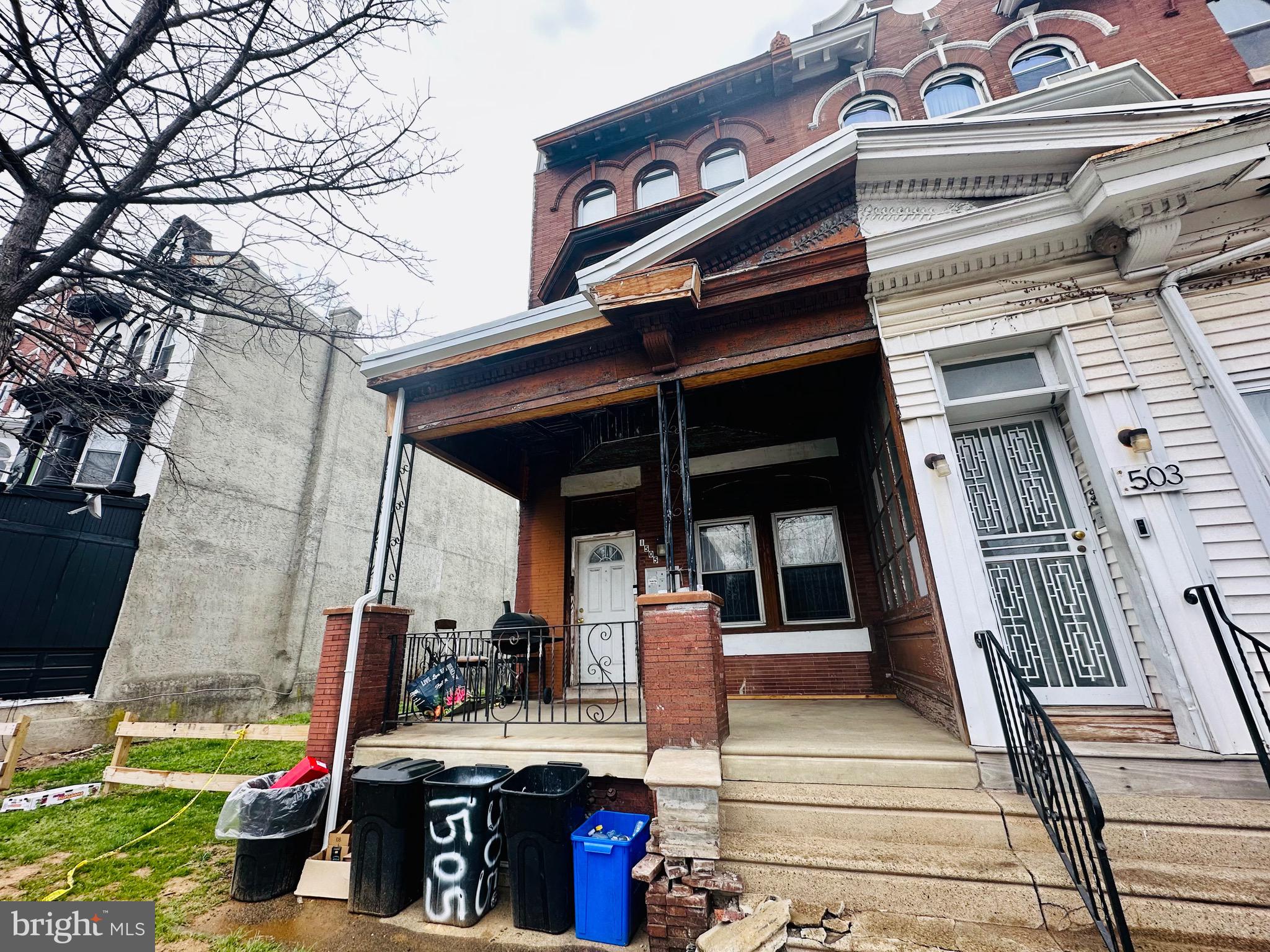 Well-maintained, Fully Occupied Triplex in Prime Location Near Temple University school of pharmacy and Hospital!
This fully occupied triplex at 1505 W Erie Ave presents an excellent investment opportunity with steady rental income and minimal turnover. Three separate units- each unit is spacious, well-maintained, and ideal for maximizing cash flow. The first and second floor each offers 2 bedrooms and 1 bath, and the third floor offers 1 bedroom and 1 bath.
Current rent way below market value with a lot of potential.
