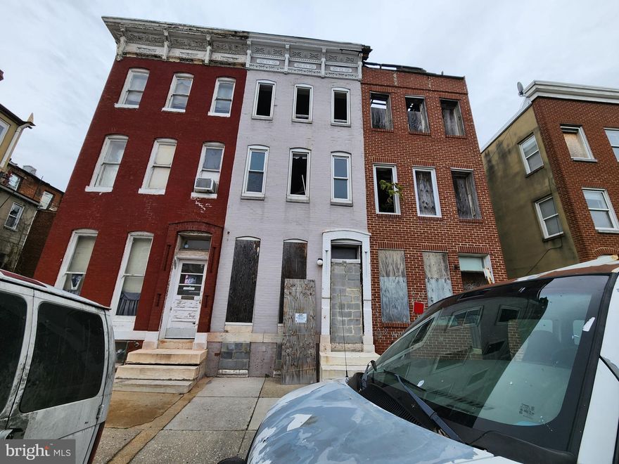 HOUSING AUTHORITY OF BALTIMORE CITY OFFICIAL AUCTION
ONLINE: Bidding begins 12/18/2025 @ 10:00 AM. Bidding ends 12/22/2025 @ 11:00 AM. List Price is Suggested Opening Bid. Deposit: $5,000.

3 Story Townhouse located in the Sandtown-Winchester area.
JUST MINUTES to Harlem Park and The University of Maryland Medical Center.
Easy access to major traffic arteries the Franklin Mulberry Expressway, and N Fulton Ave.
Property is believed to be vacant.
