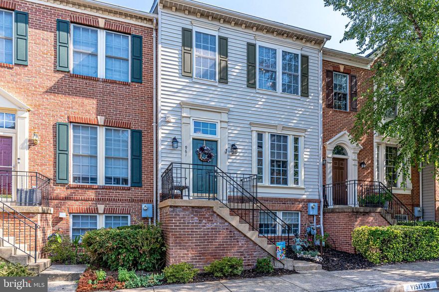 **Offer Deadline, Monday, August 31st, 5 PM.**  Welcome home!  This beautiful home is ready for its new owner.  Great commuter location, across the street from the Van Dorn Metro Station (Blue Line).  Enjoy four levels with 4 Bedrooms, 3 Full Bathrooms, and 2 Half Baths. The main level is a spacious, open floor plan and includes Living Room, Dining Room (Plantation Shutters), Kitchen (Plantation Shutters), all with Hardwood Floors, Crown Moldings, and a Powder Room. There is a balcony located off of the Dining Room.  The Kitchen has been updated with unique granite countertops and coordinated backsplash. Enjoy preparing meals with KitchenAid Professional Stainless Appliances. The master bedroom is spacious with Hardwood Floors, Crown Molding, and two walk-in closets that have been fitted with custom organizers.  The master bathroom has been updated with beautiful Marble Tile Shower, Marble Flooring, and Dual Vanity. There are two additional bedrooms and a hall bathroom that has also been updated.  The fourth level has a very large bedroom and updated full bathroom. The lower level Family Room has a Powder Room, Laundry Room with Samsung Washer/Dryer, and access to the spacious 2 car garage that is EV (Electric Vehicle) ready.  Don't miss the opportunity to make this your new home. Recent updates include the following. New Roof 2019, 2 New HVAC Systems 2019, KitchenAid Appliances 2018, All Bathrooms updated 2018.